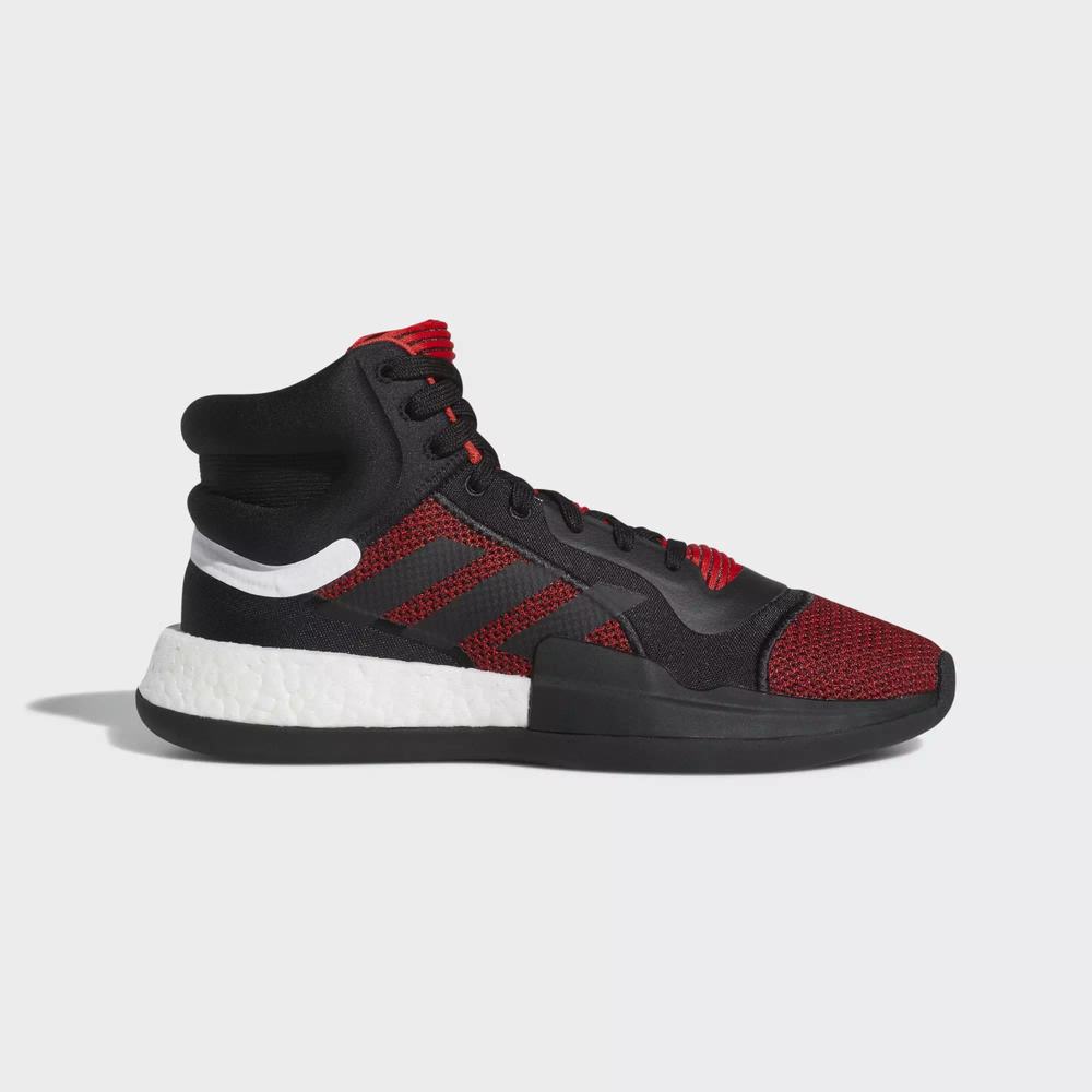 Adidas Marquee Boost Tenis De Basketball Rojos Para Mujer (MX-46643)